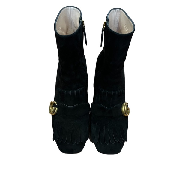 Gucci Suede Ankle Booties Size EU 39 - Picture 3 of 8